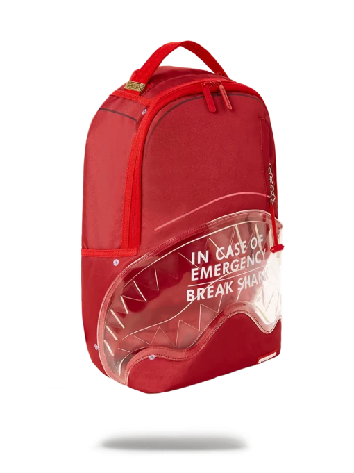 Sprayground Break In Case Of Emergency Shark DLX Backpack -Bag Sale Store 7cc935 2eec8f5bab4448fcac9c2223600ff82cmv2 1