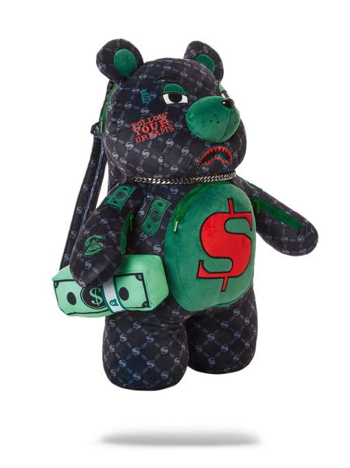 Sprayground Dinero MoneyBear TeddyBear Backpack -Bag Sale Store 7cc935 38b01227d2154dcc91ccb0273f889621mv2 1