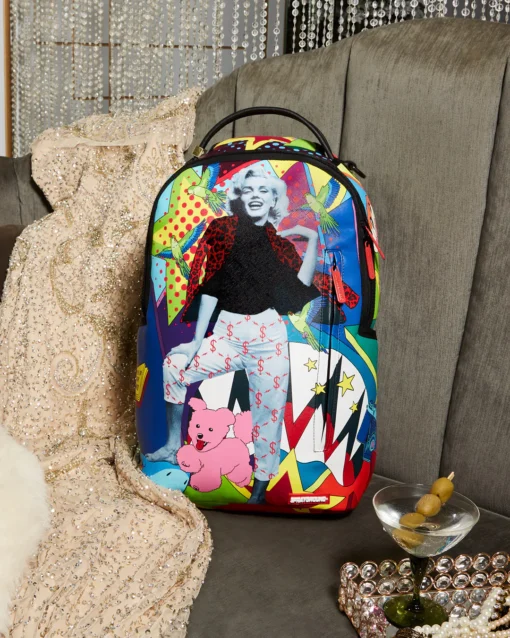 Sprayground Marilyn Monroe Pop Art Backpack -Bag Sale Store 7cc935 641c129bb833457c98b411af358480eamv2 1