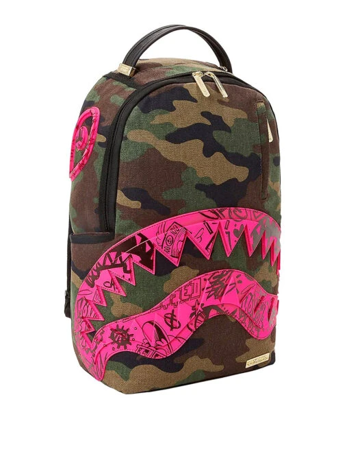 Sprayground Camo Pink DLX Backpack -Bag Sale Store 7cc935 b0131cb99c26459ca0b27d5f4e675729mv2 1