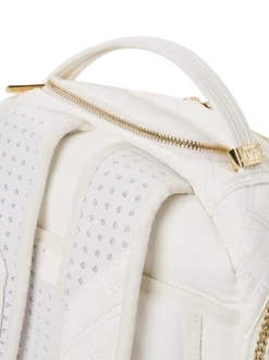 Sprayground Riviera White Gold DLX Backpack -Bag Sale Store 7cc935 e6da30aa83f04e9da185c92d62a44d79mv2 1