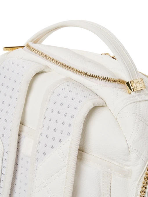 Sprayground Riviera White Gold DLX Backpack -Bag Sale Store 7cc935 e6da30aa83f04e9da185c92d62a44d79mv2 1