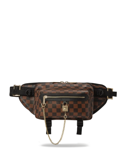 SPRAYGROUND HENNY LOCK SHARKS IN PARIS CARGO CROSSBODY -Bag Sale Store B4341 1