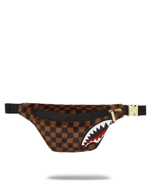 SPRAYGROUND FURRR SHARKS IN PARIS SAVVY CROSSBODY -Bag Sale Store B4934 1