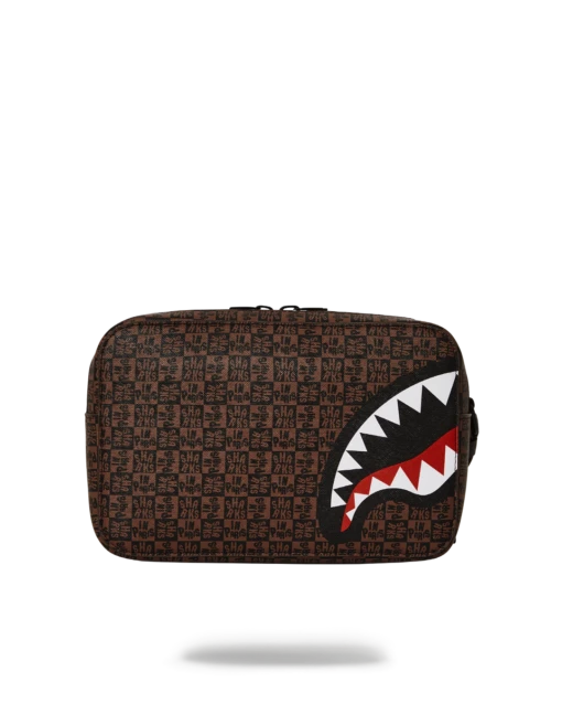 SPRAYGROUND FRENZY SHARKS TOILETRY BAG -Bag Sale Store B4959 3