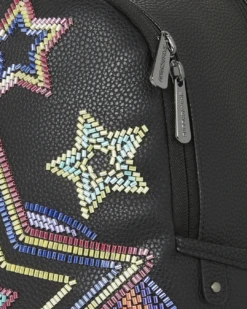 SPRAYGROUND STAR RACER A.I.7 SANDFLOWER COLLAB BEADED SAVAGE BACKPACK -Bag Sale Store B5269 D1