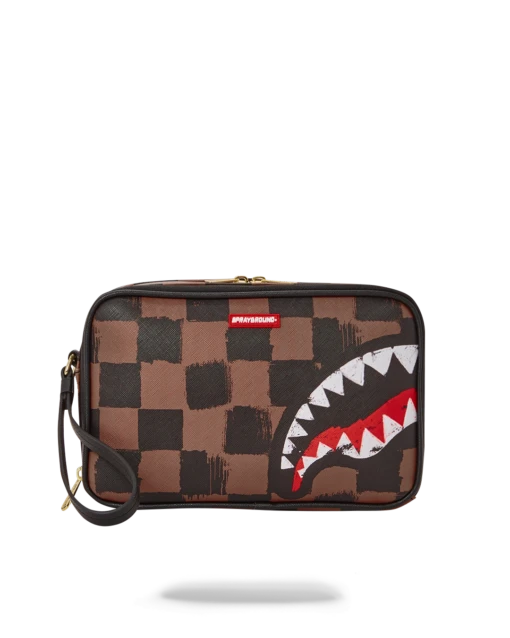 SPRAYGROUND SHARKS IN PARIS VANQUISH TOILETRY BAG -Bag Sale Store B5354 1