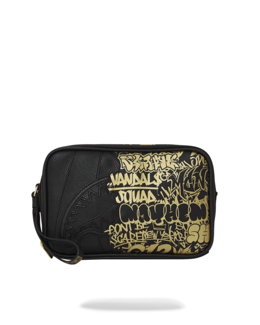 SPRAYGROUND HALF GRAFF GLIDE TOILETRY BRICKSIDE BAG -Bag Sale Store B5539 1