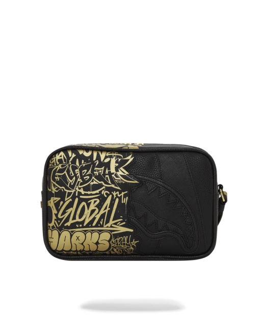 SPRAYGROUND HALF GRAFF GLIDE TOILETRY BRICKSIDE BAG -Bag Sale Store B5539 3