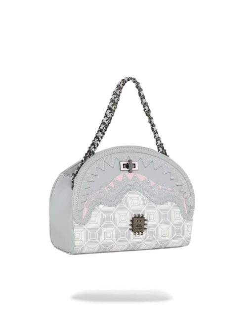 SPRAYGROUND A.I.8 AFRICAN INTELLIGENCE BOOKED & BUSY SHARK HANDBAG -Bag Sale Store B5562 3