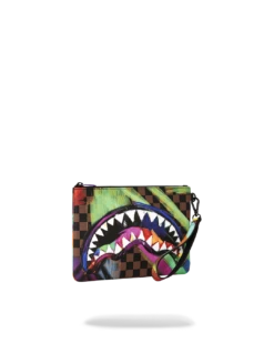 SPRAYGROUND SHARKS IN PARIS CITY STREAKS CROSSOVER CLUTCH -Bag Sale Store B5583 2