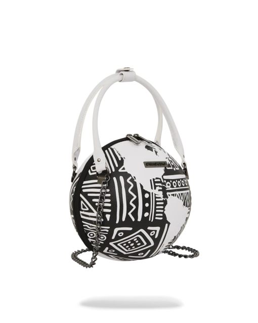 SPRAYGROUND A.I.8 AFRICAN INTELLIGENCE - ORIGIN STORY GLOBE BAG -Bag Sale Store B5634 2