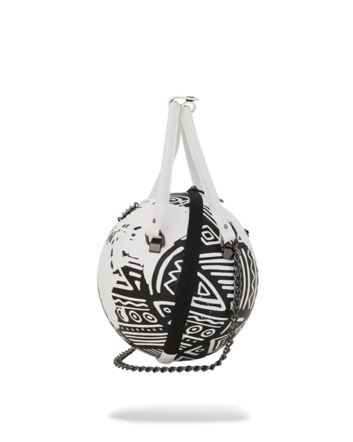 SPRAYGROUND A.I.8 AFRICAN INTELLIGENCE - ORIGIN STORY GLOBE BAG -Bag Sale Store B5634 3