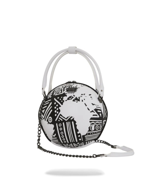 SPRAYGROUND A.I.8 AFRICAN INTELLIGENCE - ORIGIN STORY GLOBE BAG -Bag Sale Store B5634 4