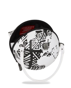 SPRAYGROUND A.I.8 AFRICAN INTELLIGENCE - ORIGIN STORY GLOBE BAG -Bag Sale Store B5634 6