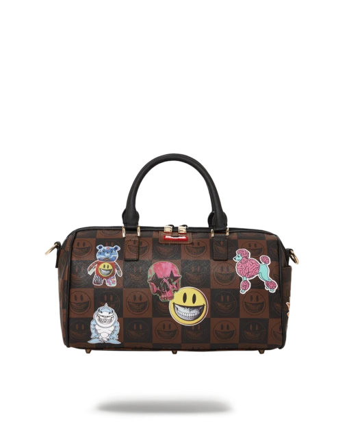 SPRAYGROUND GLOBAL MOGUL POPAGANDA RON ENGLISH EDITION MINI DUFFLE -Bag Sale Store D4954 1