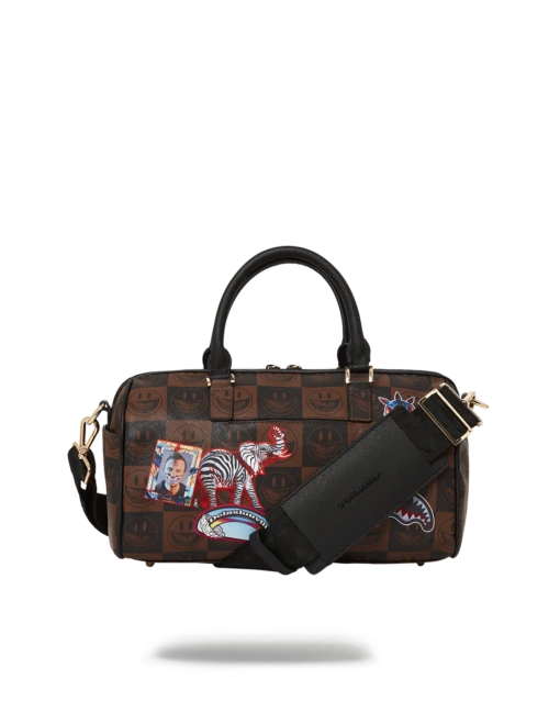 SPRAYGROUND GLOBAL MOGUL POPAGANDA RON ENGLISH EDITION MINI DUFFLE -Bag Sale Store D4954 4