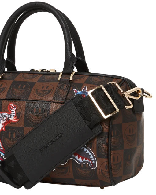 SPRAYGROUND GLOBAL MOGUL POPAGANDA RON ENGLISH EDITION MINI DUFFLE -Bag Sale Store D4954 5