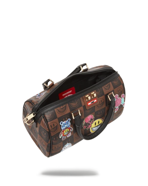 SPRAYGROUND GLOBAL MOGUL POPAGANDA RON ENGLISH EDITION MINI DUFFLE -Bag Sale Store D4954 6