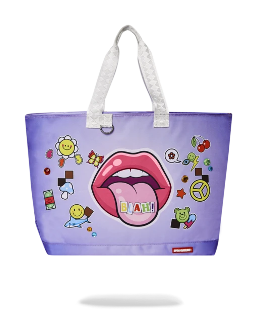 SPRAYGROUND BLAH! BEACH TOTE -Bag Sale Store T5587 1