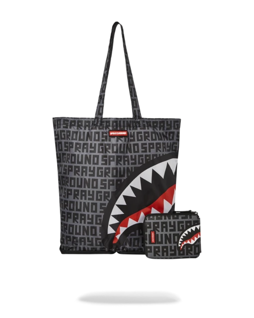 SPRAYGROUND SHARKFINITY STEALTH PILOT PACKABLE TOTE -Bag Sale Store T5611 1 1