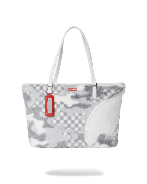 SPRAYGROUND 3AM PLUSH SWISS ALPS TOTE -Bag Sale Store T5755 1